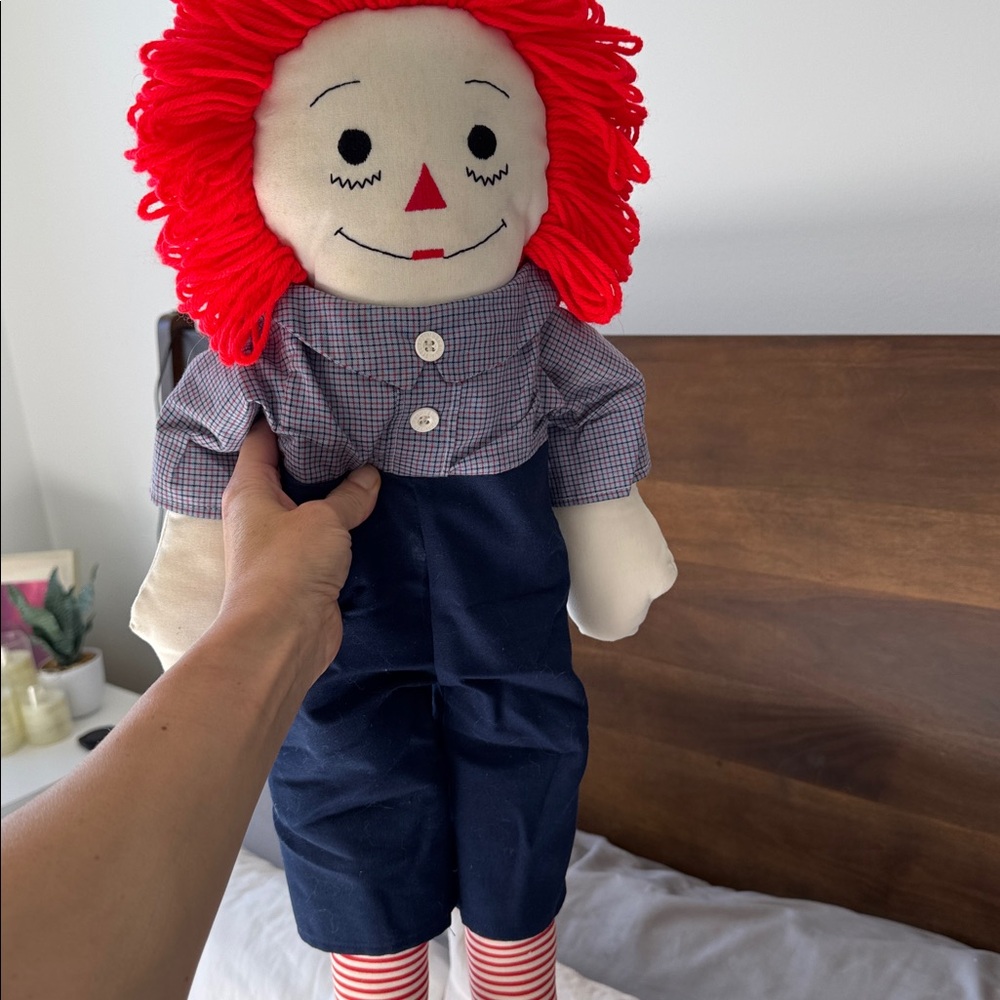 Raggedy Ann and Andy Dolls HANDMADE - Picture 6 of 11